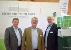 Christian Peveling, Bernhard Böckenhoff und Bernhard Wessing von Böckenhoff Folien GmbH